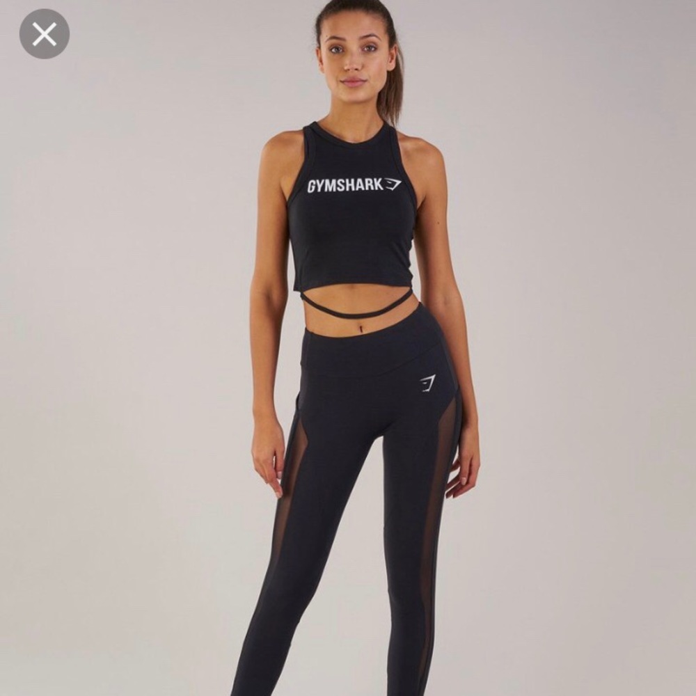 Gymshark Ribbon Cropped Tee